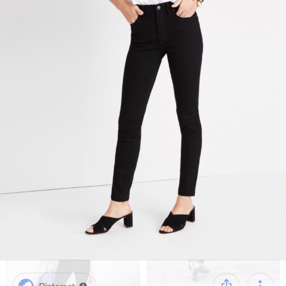 Madewell 9” High Rise Skinny Jeans